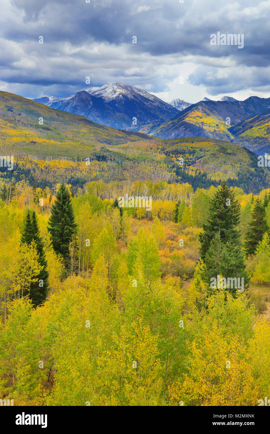 View From McClure Pass, Marble, Colorado, USA Stock Photo Alamy