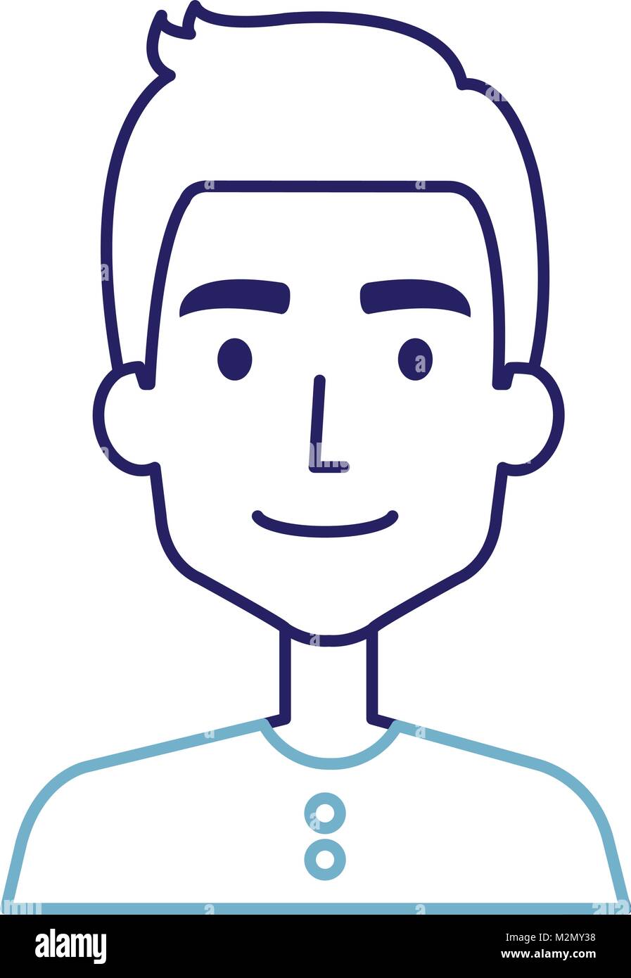 young man avatar character Stock Vector Image & Art - Alamy
