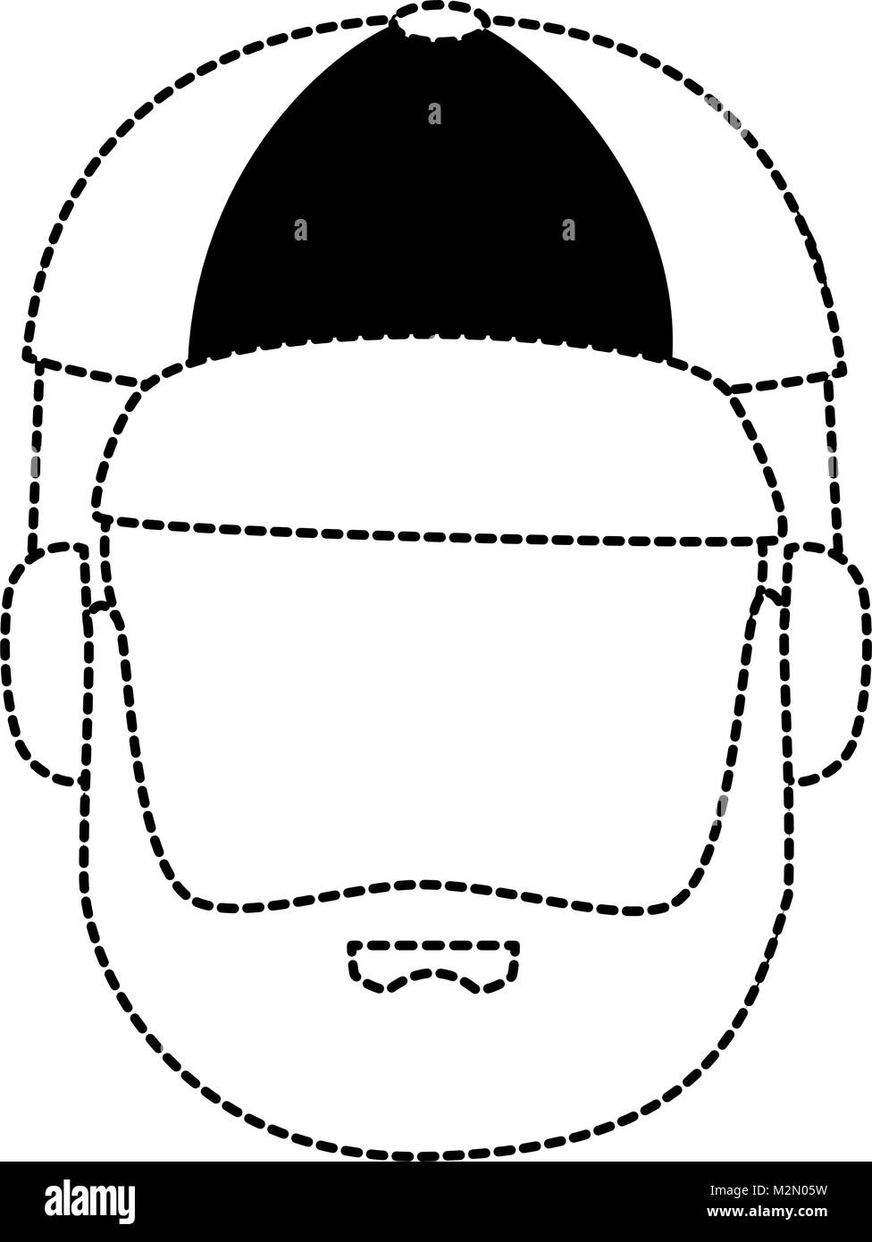 young man head avatar character Stock Vector Image & Art - Alamy