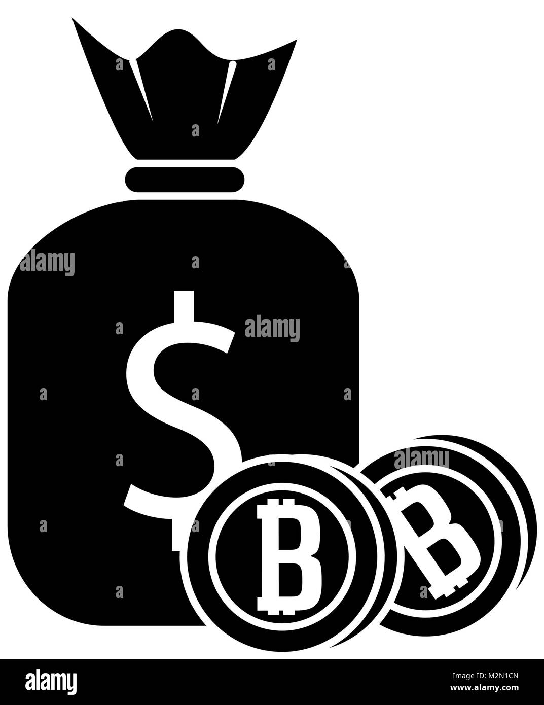 Bitcoins Black and White Stock Photos & Images - Alamy