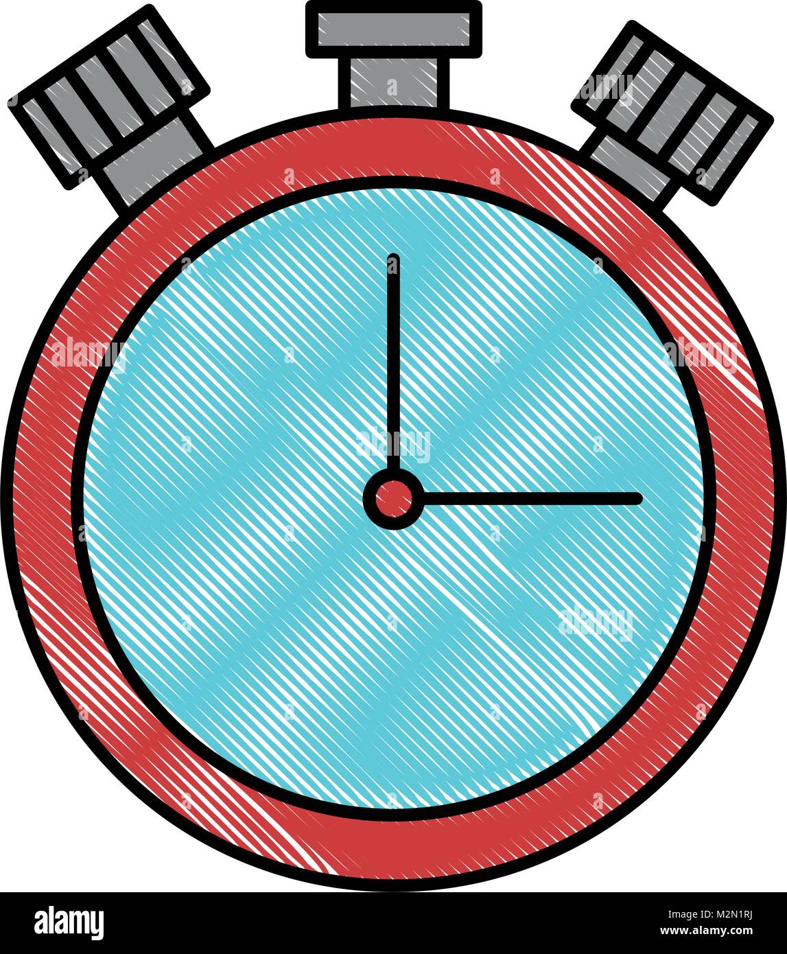 chronometer time clock isolated icon Stock Vector Image & Art - Alamy