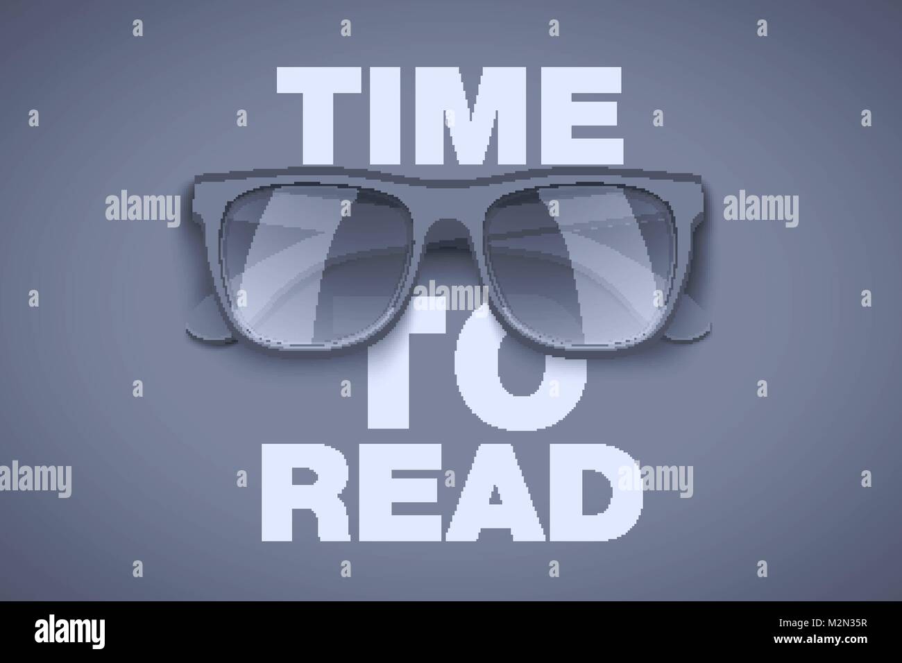 Time to read Stock Vector