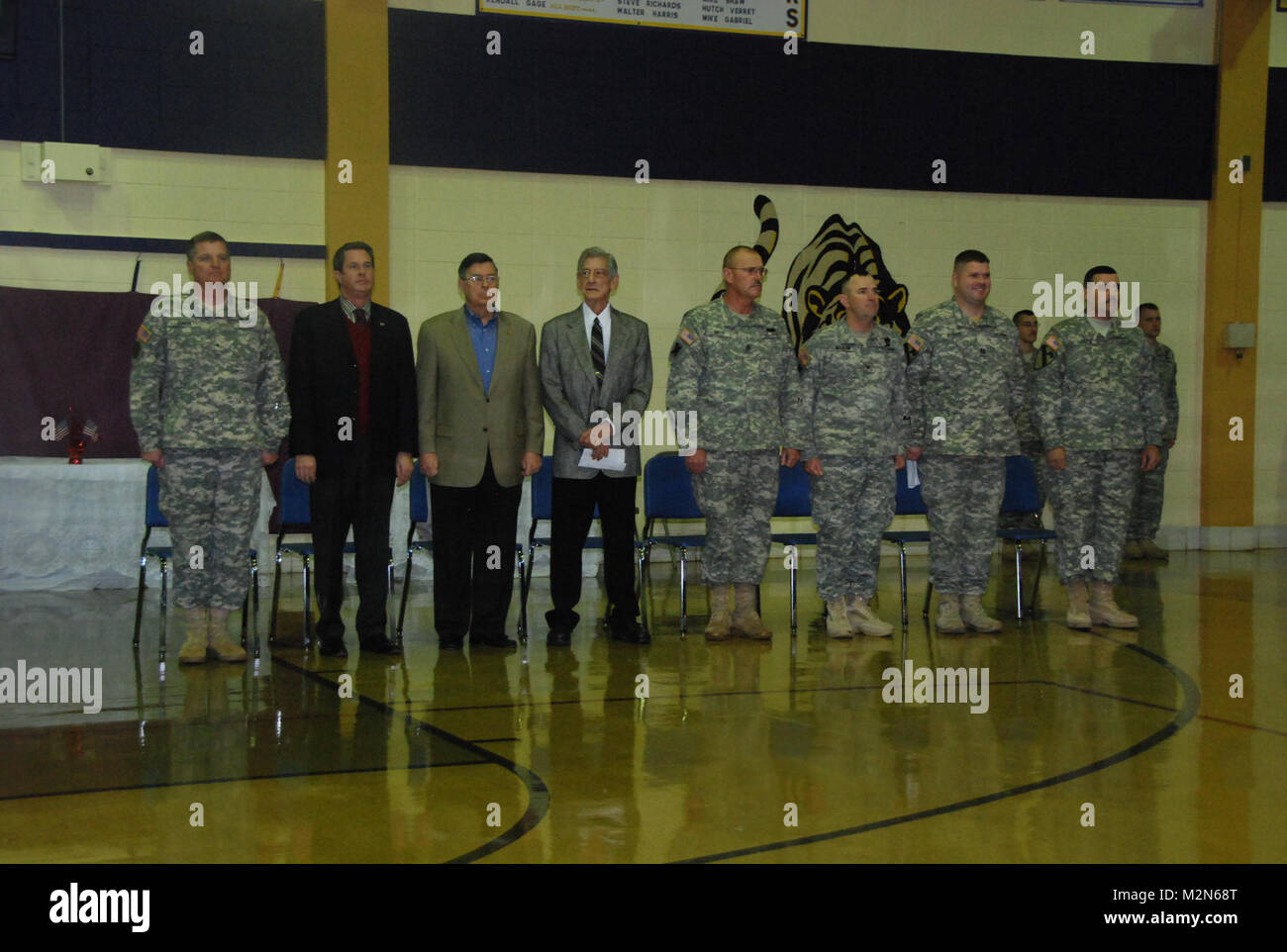 JEANERETTE, La. Soldiers of the Louisiana Army National Guard's E