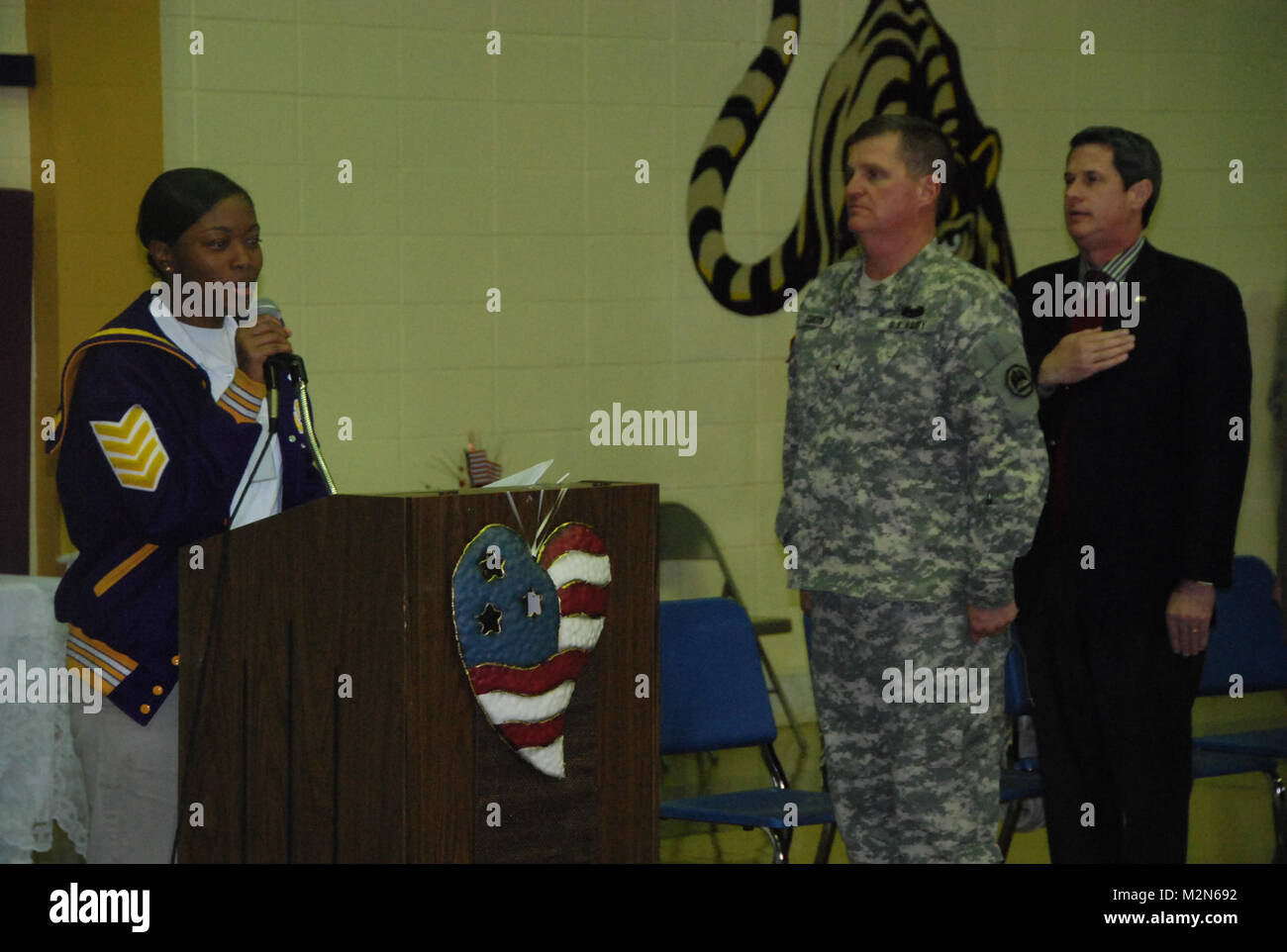 JEANERETTE, La. Soldiers of the Louisiana Army National Guard's E Company, 199th Brigade