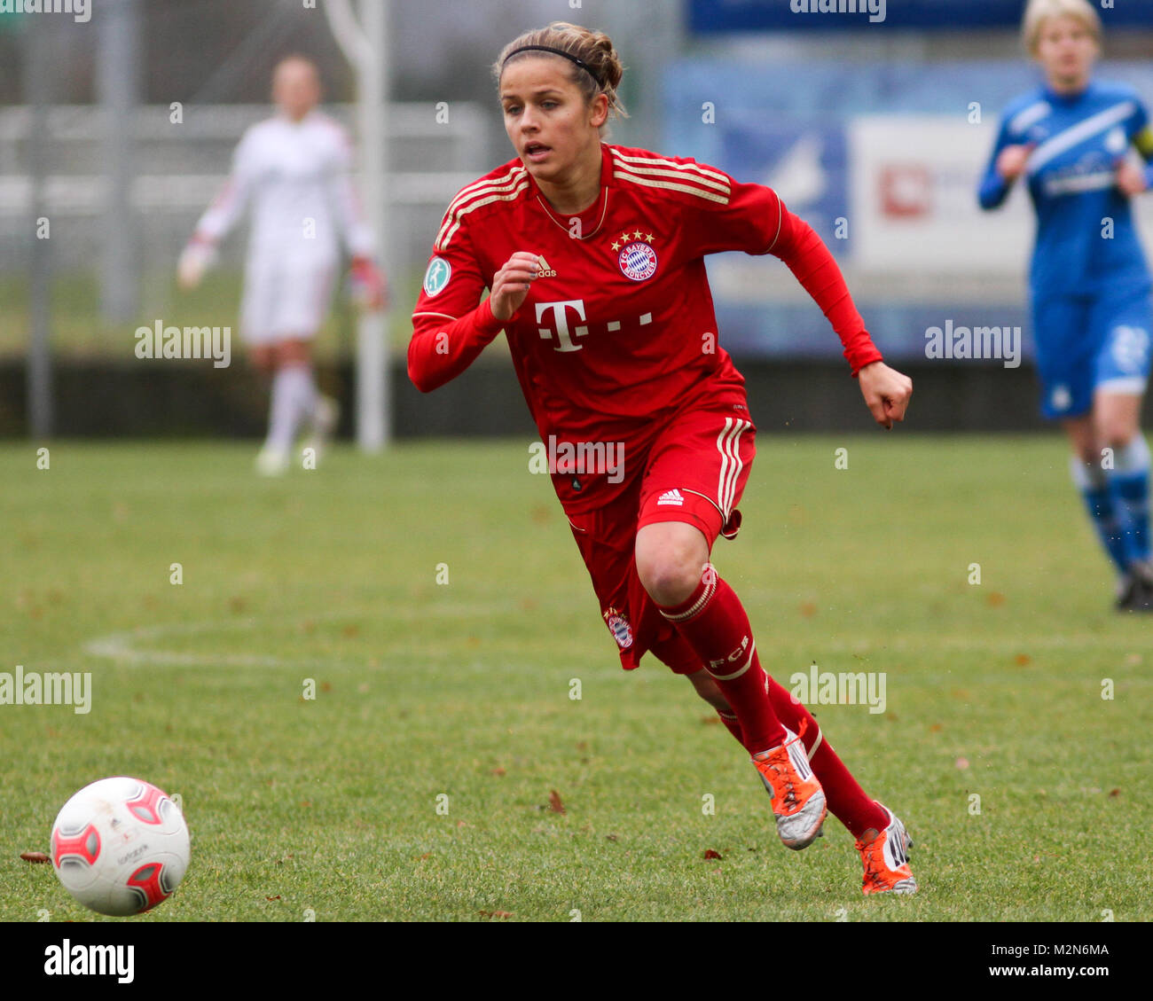 Laura Feiersinger (FC Bayern München) Stock Photo
