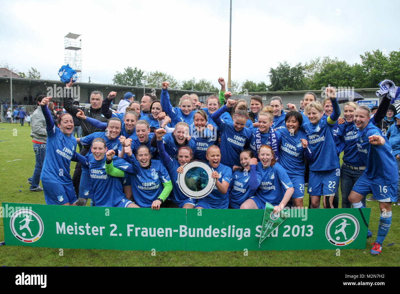 1899 Hoffenheim - Meister 2. Frauen-Bundesliga Süd 2012/13 Stock Photo -  Alamy