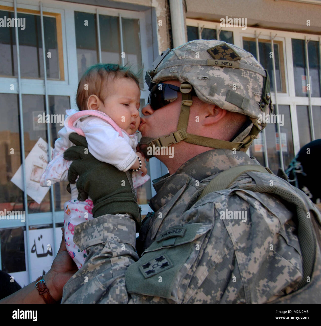 Little Kiss by United States Forces - Iraq (Inactive Stock Photo - Alamy