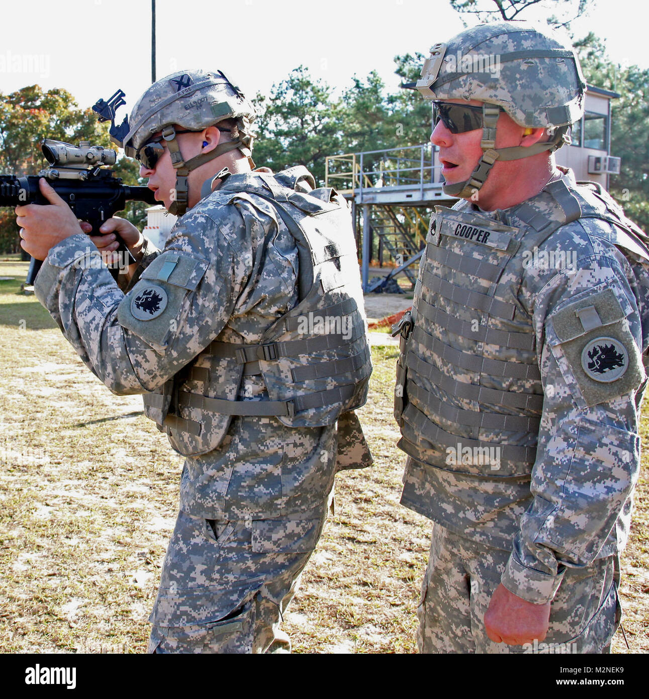 Adt Guard ADT Stress Fire by Georgia National Guard Stock Photo - Alamy