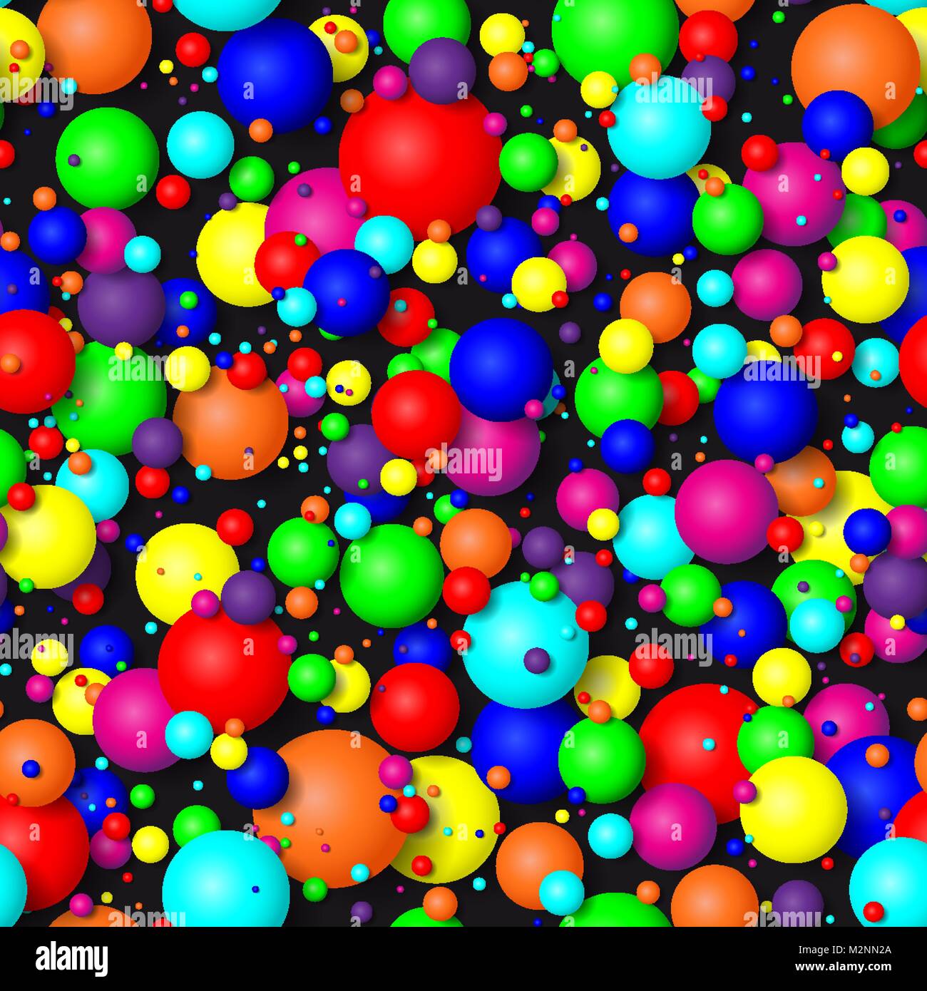 Seamless background of colorful bubbles Stock Vector Image & Art - Alamy