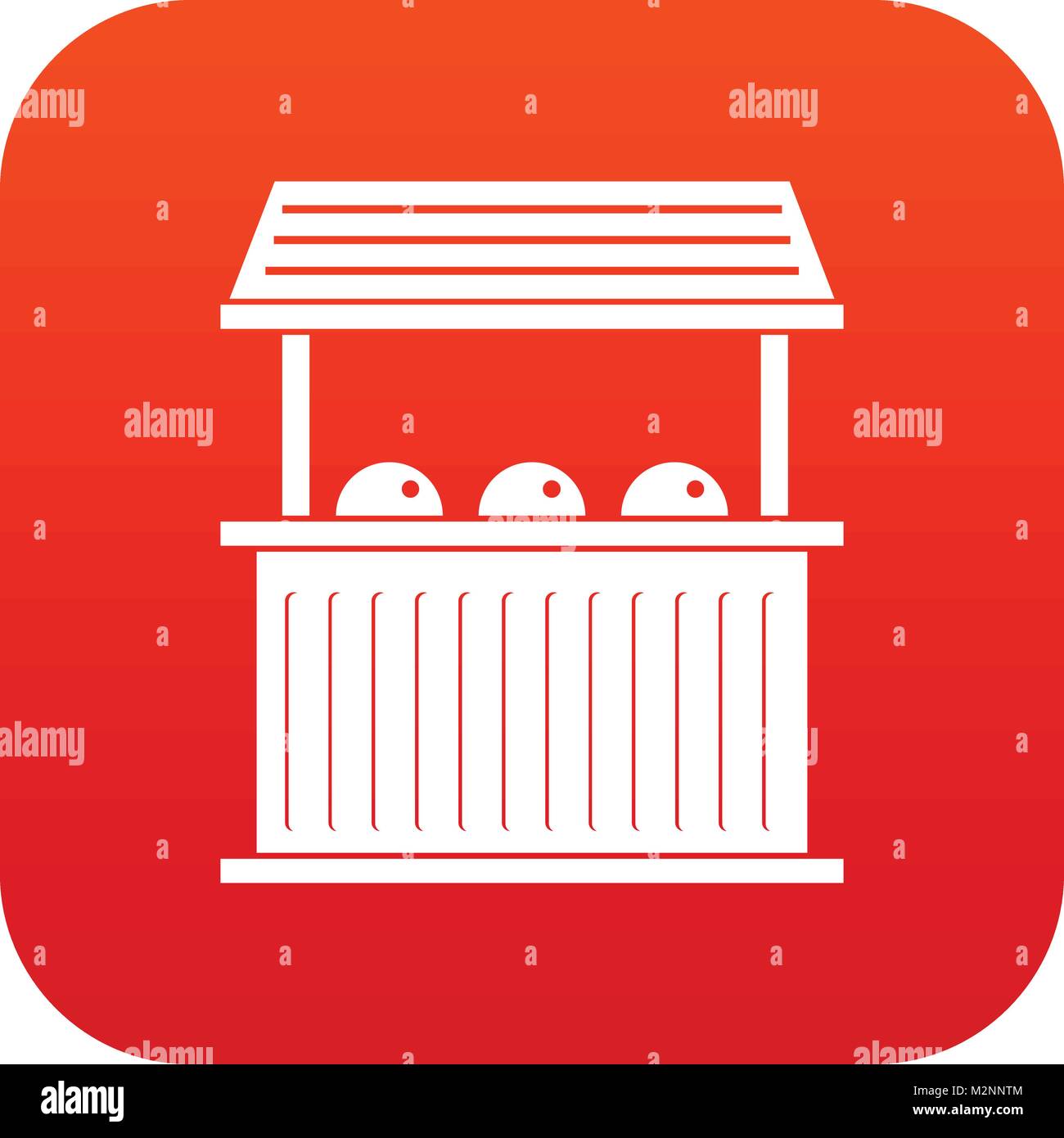Carnival fair booth icon digital red Stock Vector Image & Art - Alamy