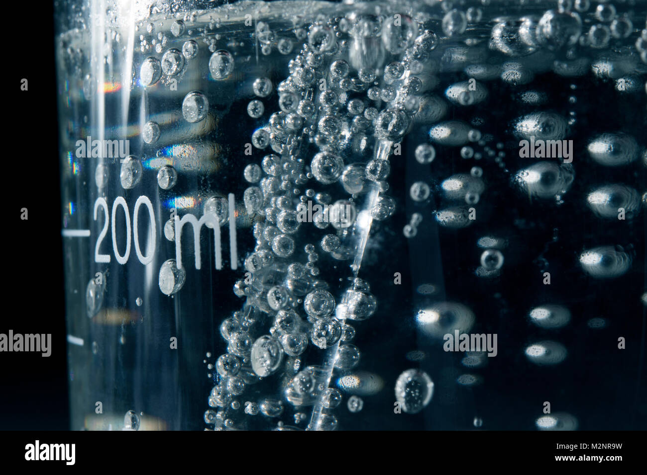 Chemistry of bubbles Stock Photo Alamy