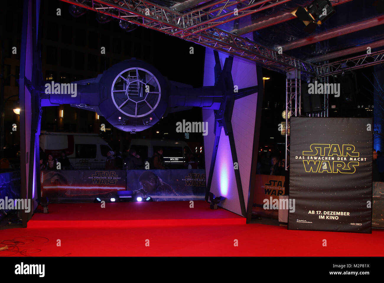 , Star Wars, das Erwachen der Macht, Deutschlandpremiere, Zoo Palast Berlin, 16.12.2015 Stock Photo