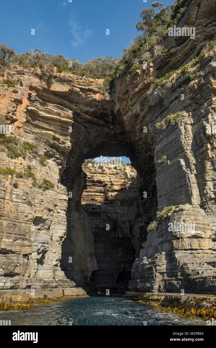 Tasman Arch, Tasman NP, Tasmania, Australia Stock Photo - Alamy