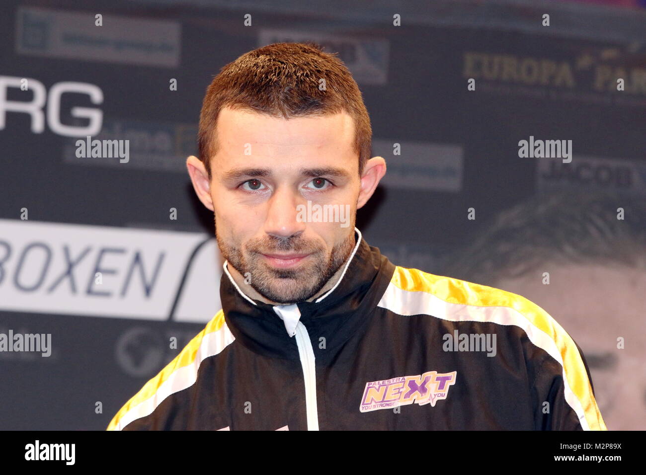 Giovanni de Carolis beim Training zum BoxWeltmeisterschaftskampf im
