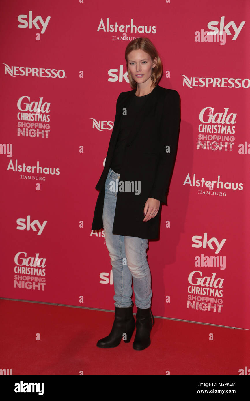 Charlott Cordes, Gala Christmas Shopping Night 2015 im Alsterhaus, Hamburg, 19.11.2015 Stock
