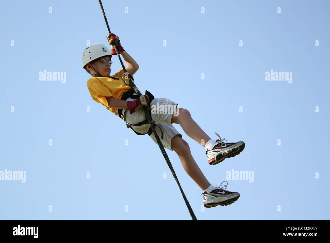 Camper and volunteers at the Oklahoma National Guard's Kids Kamp 2011 ...