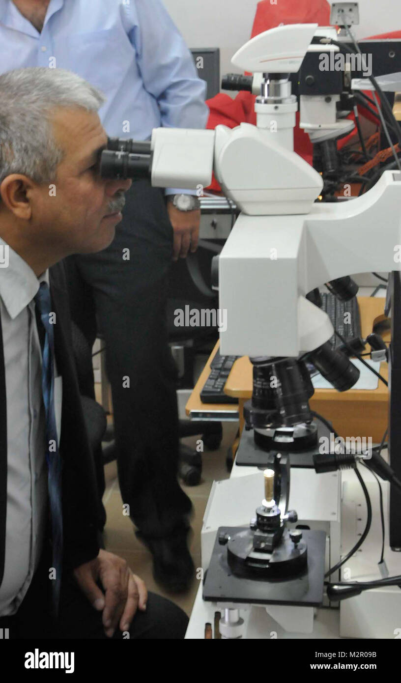 Judge analyzes evidence. KIRKUK, Iraq Kirkuk provincial judge Mohan