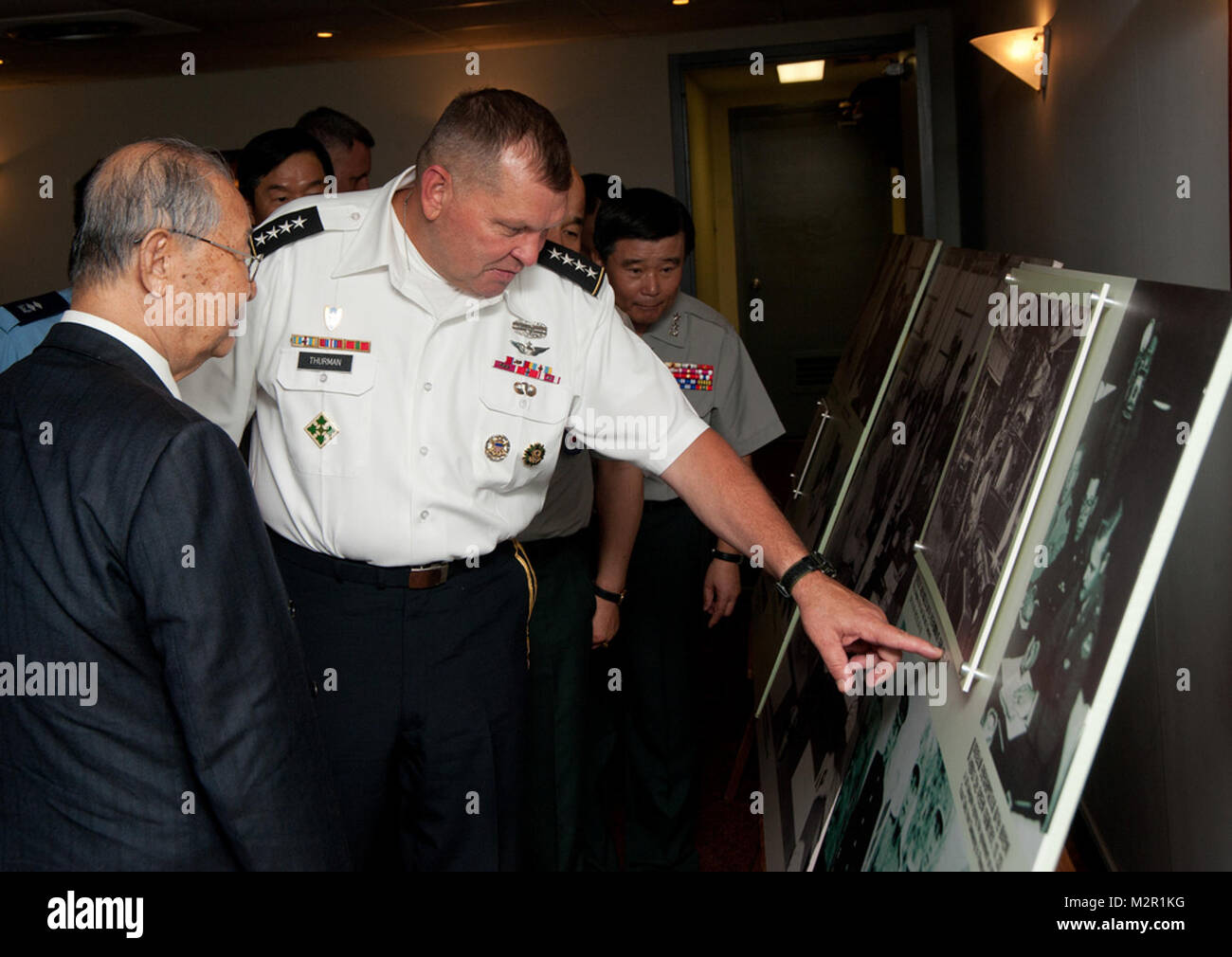 Gen. James D. Thurman by Stock Photo Alamy