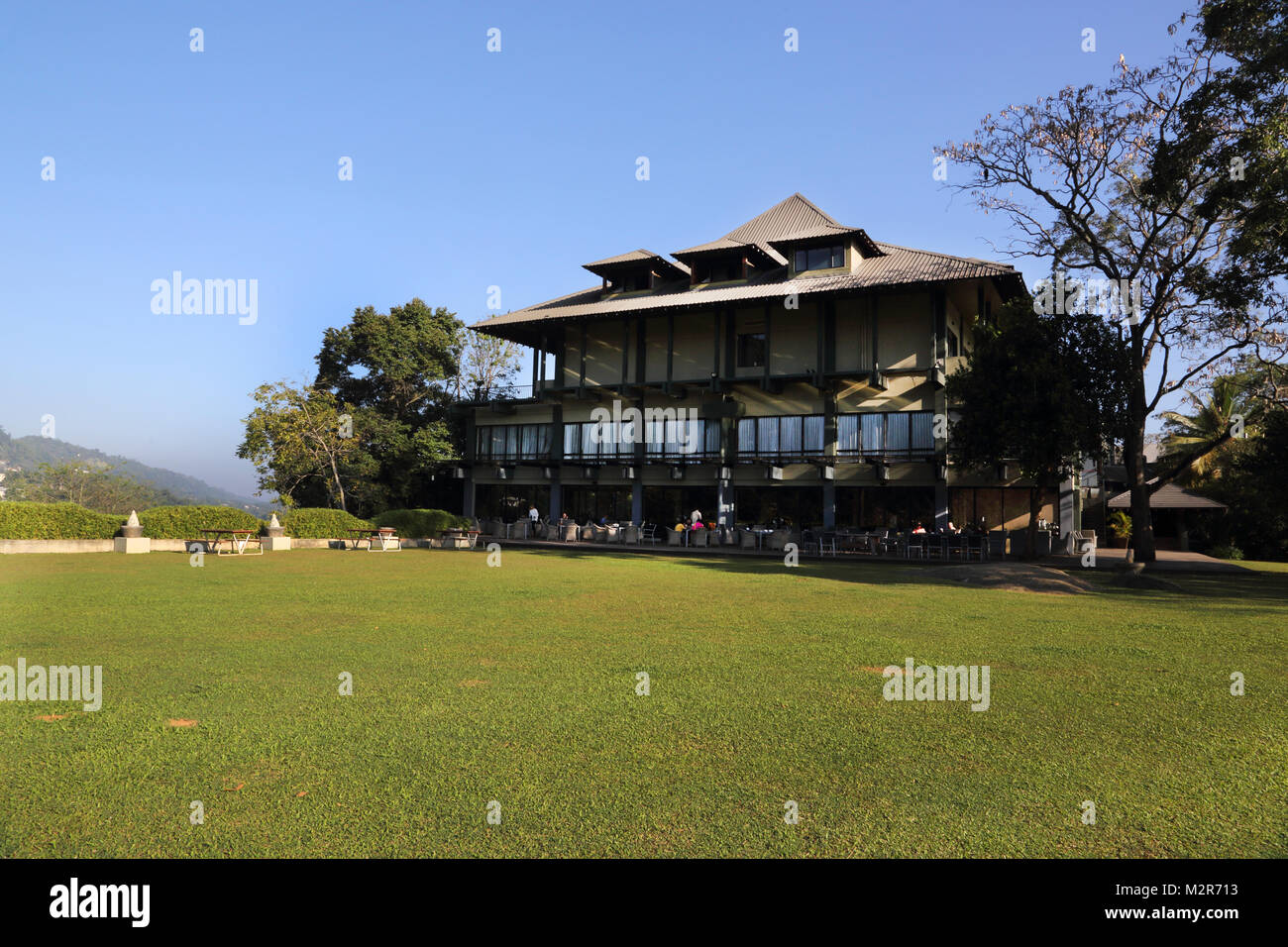 Peradeniya Kandy Central Province Sri Lanka Peradeniya Royal Botanic Gardens Cafe Stock Photo