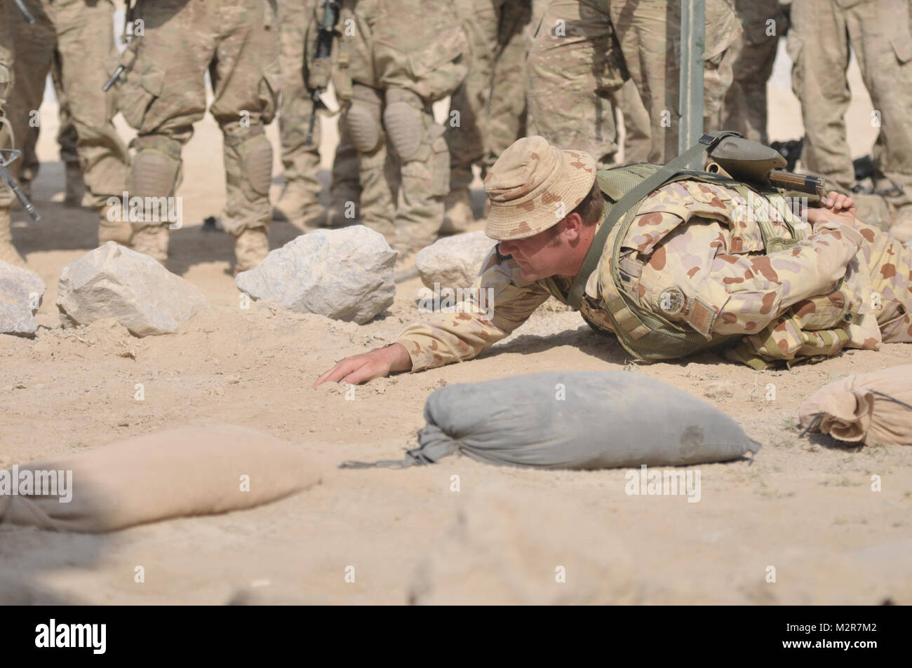 Sgt. Joseph Macklin, a combat engineer in the Australian army
