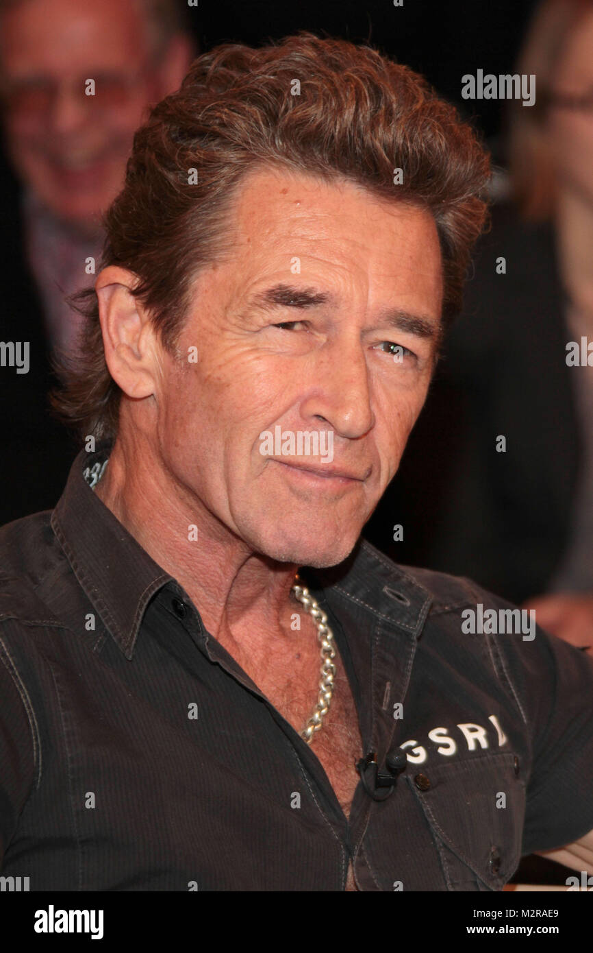 Peter Maffay (Saenger), Lanz, Aufzeichnung vom 17.04.2012, Hamburg Stock Photo