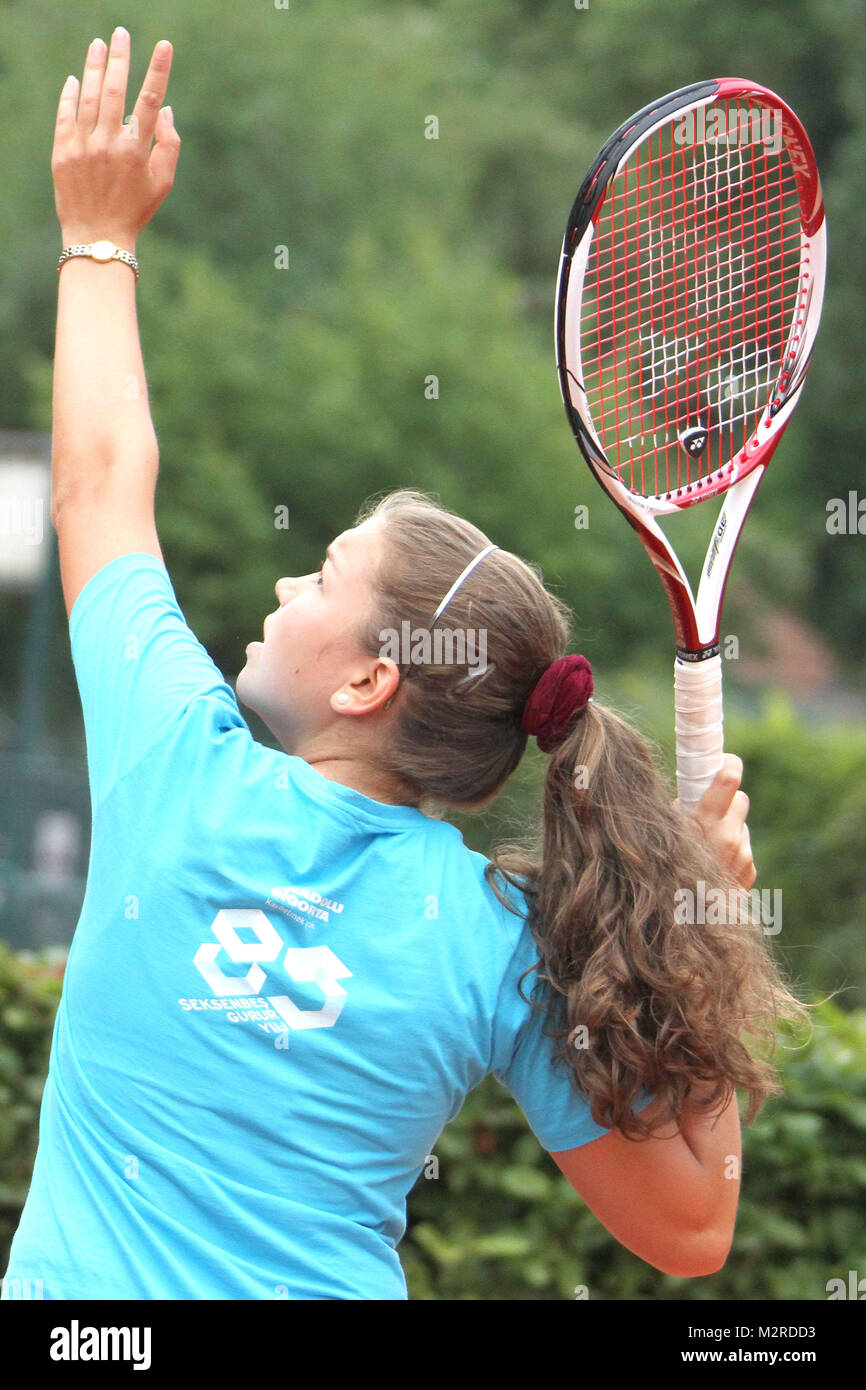 airberlin german juniors 2011, Berlin, 04.07.2011, Qualifikation, Hristina Dishkova (GER) Stock Photo