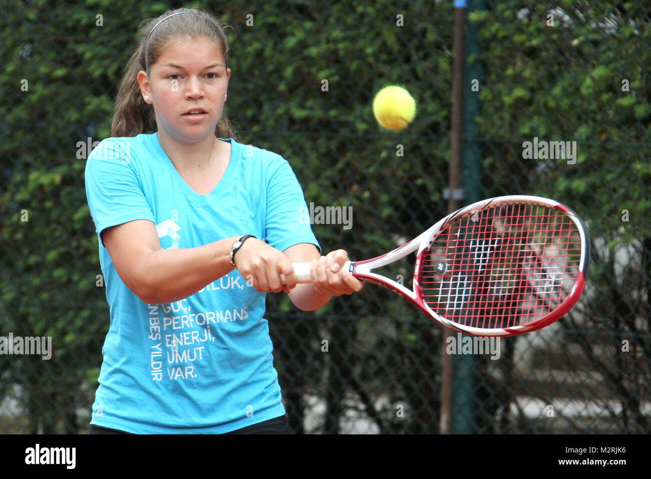 airberlin german juniors 2011, Berlin, 04.07.2011, Qualifikation, Hristina Dishkova (GER) Stock Photo