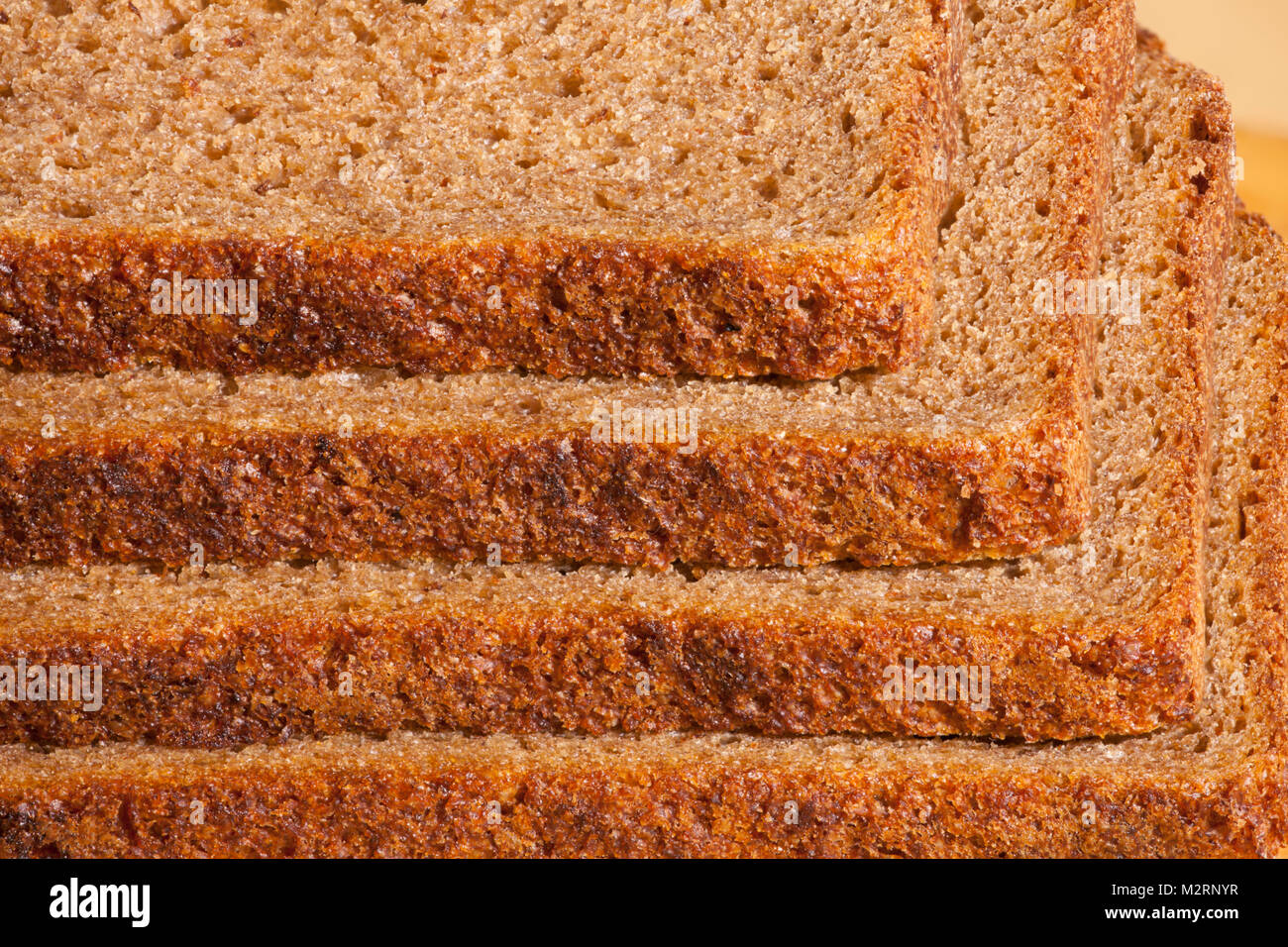 rye bread stacked pyramid Stock Photo Alamy