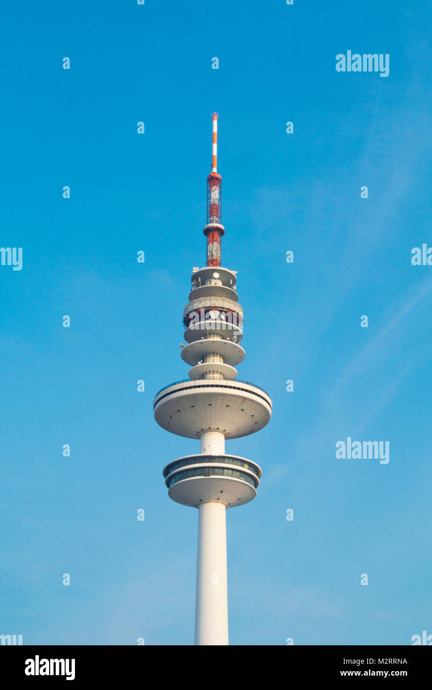 Heinrich-Hertz-Tower, Fernsehturm, television tower, Sternschanze, Hamburg, Germany Stock Photo