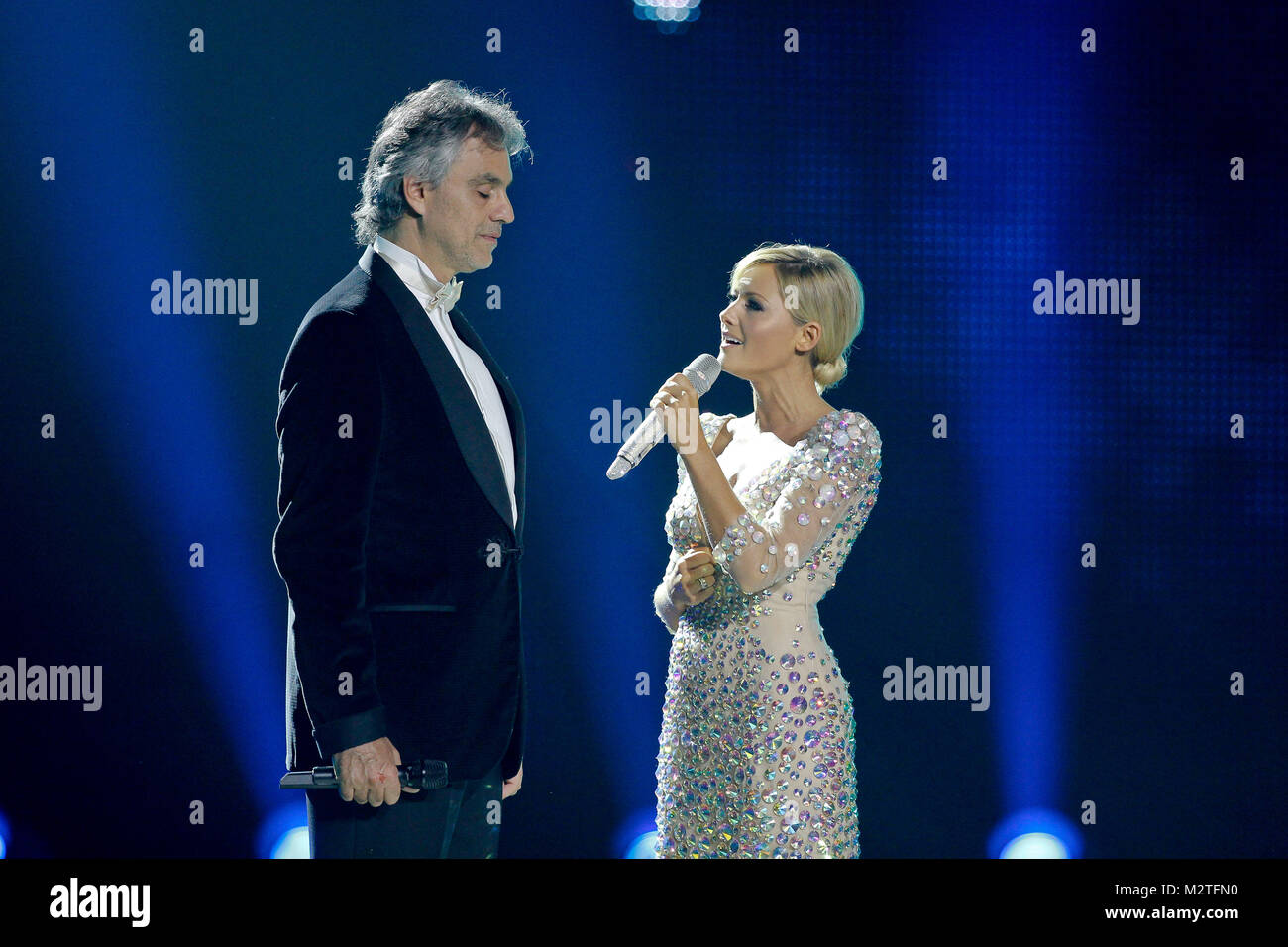 Andrea Bocelli und Helene Fischer, Die Helene Fischer Show 2012 - ARD ...