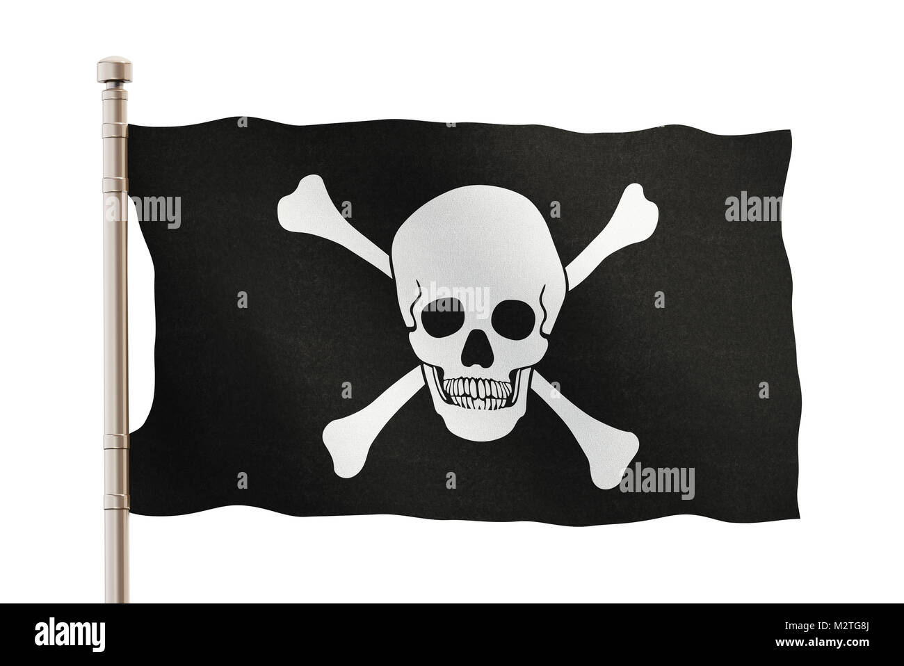pirate clipart pirate flag blowing