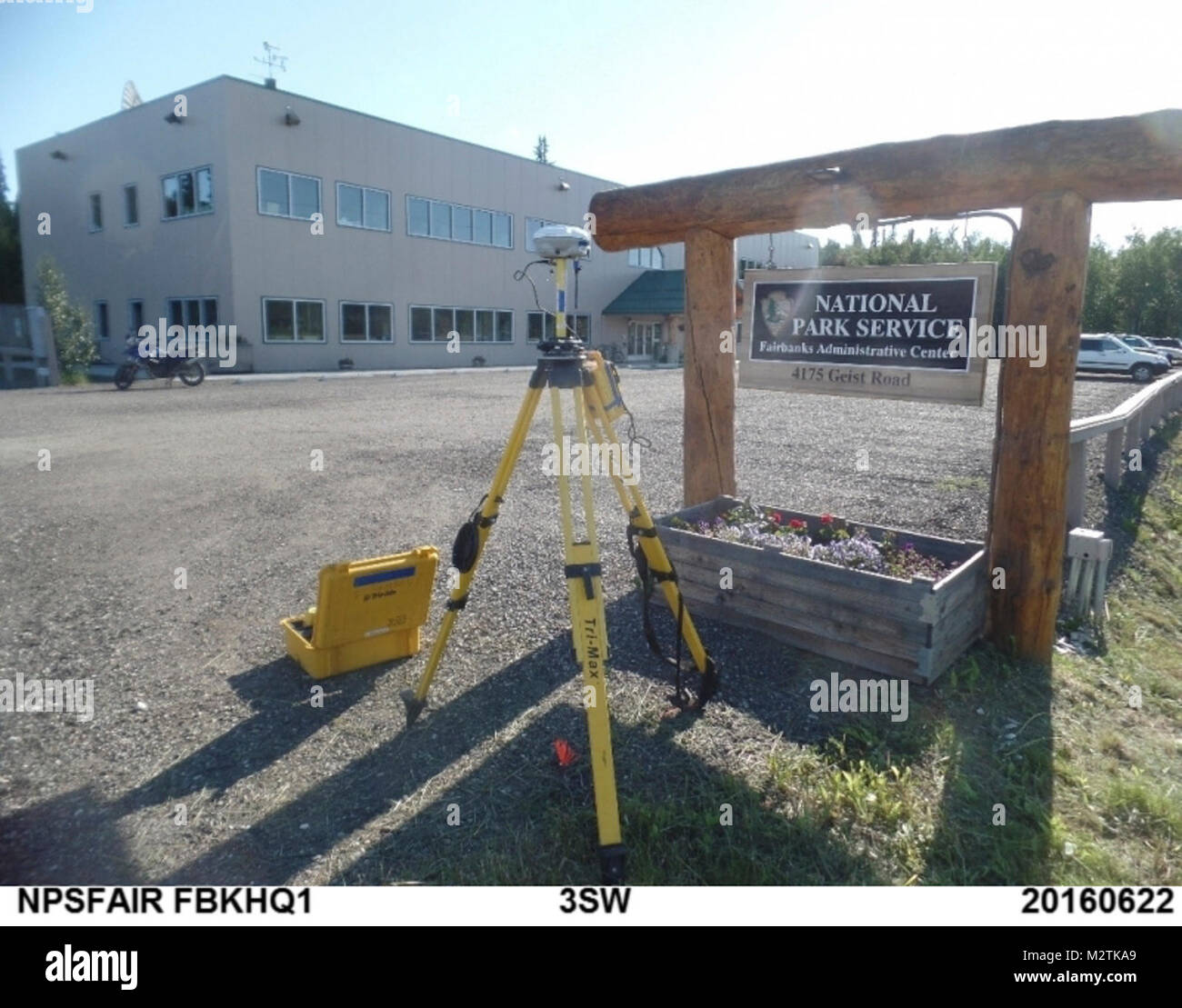 NPS Fairbanks Admin Office Stock Photo Alamy