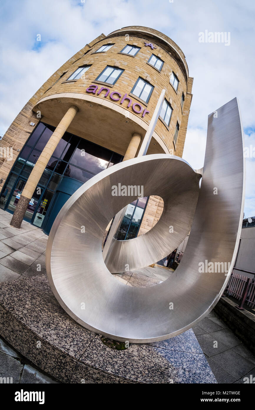 Anchor Housing, Aldermanbury House, in Bradford City Centre, West