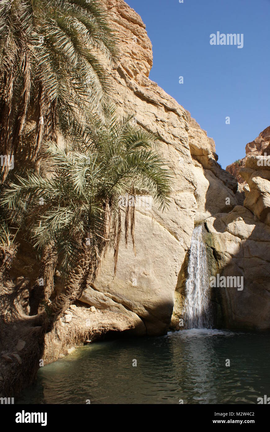 Chebika oasis tunisia waterfall hi-res stock photography and images - Alamy
