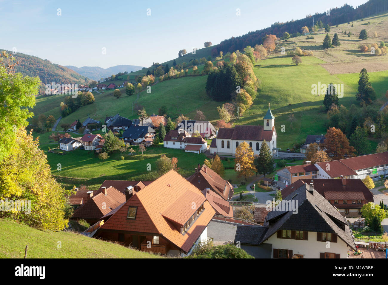 Wieden, Black Forest, Baden-Wurttemberg, Germany Stock Photo