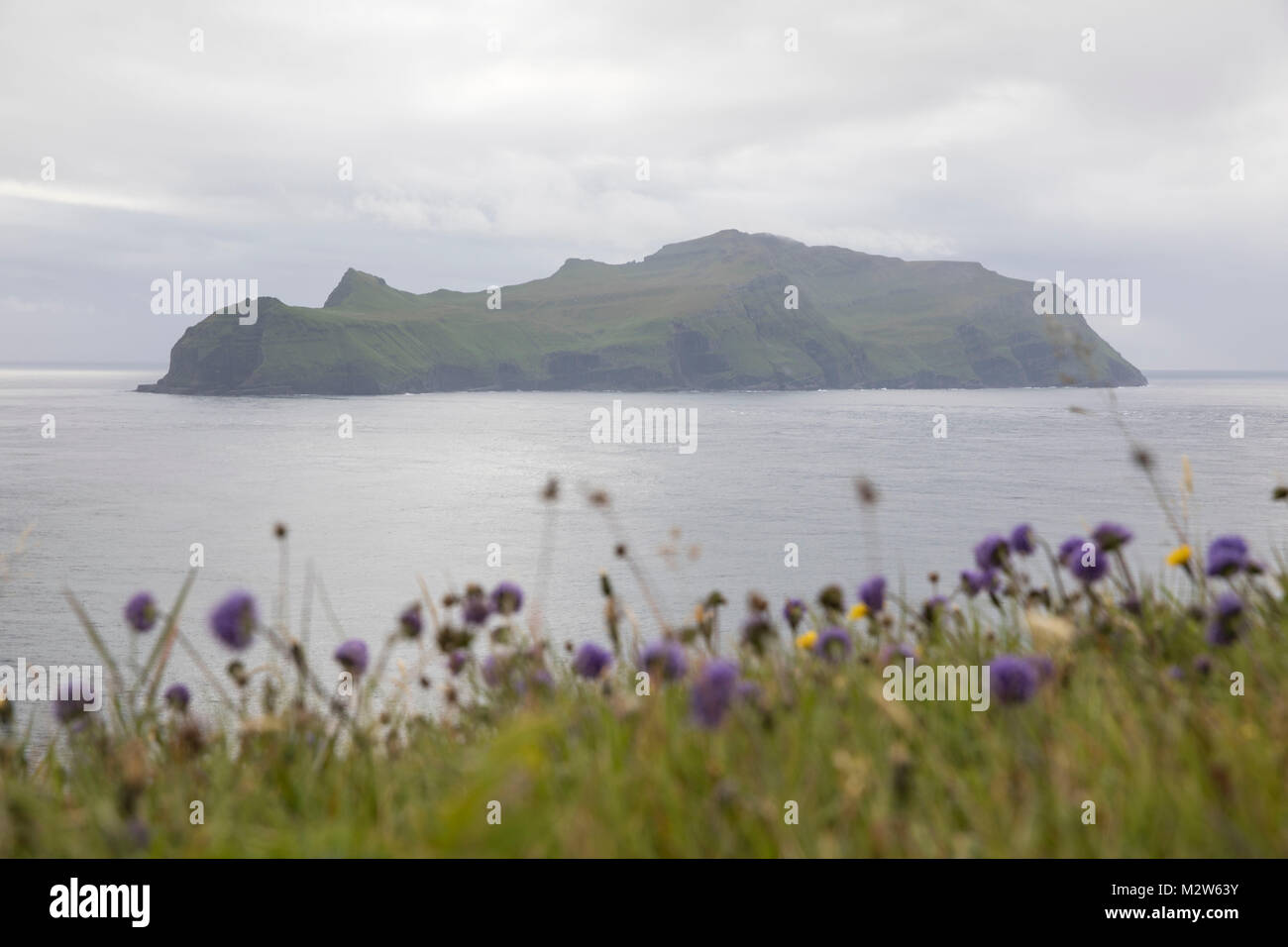 Faroes, island, Mykines Stock Photo