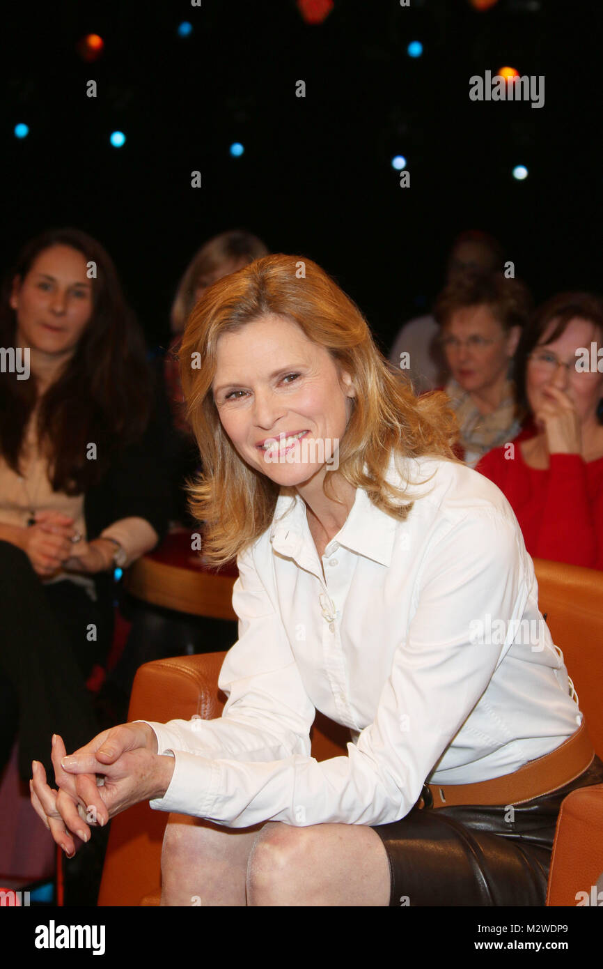 Leslie Malton (Schauspielerin), NDR Talkshow, Hamburg, 11.12.2014 Stock Photo