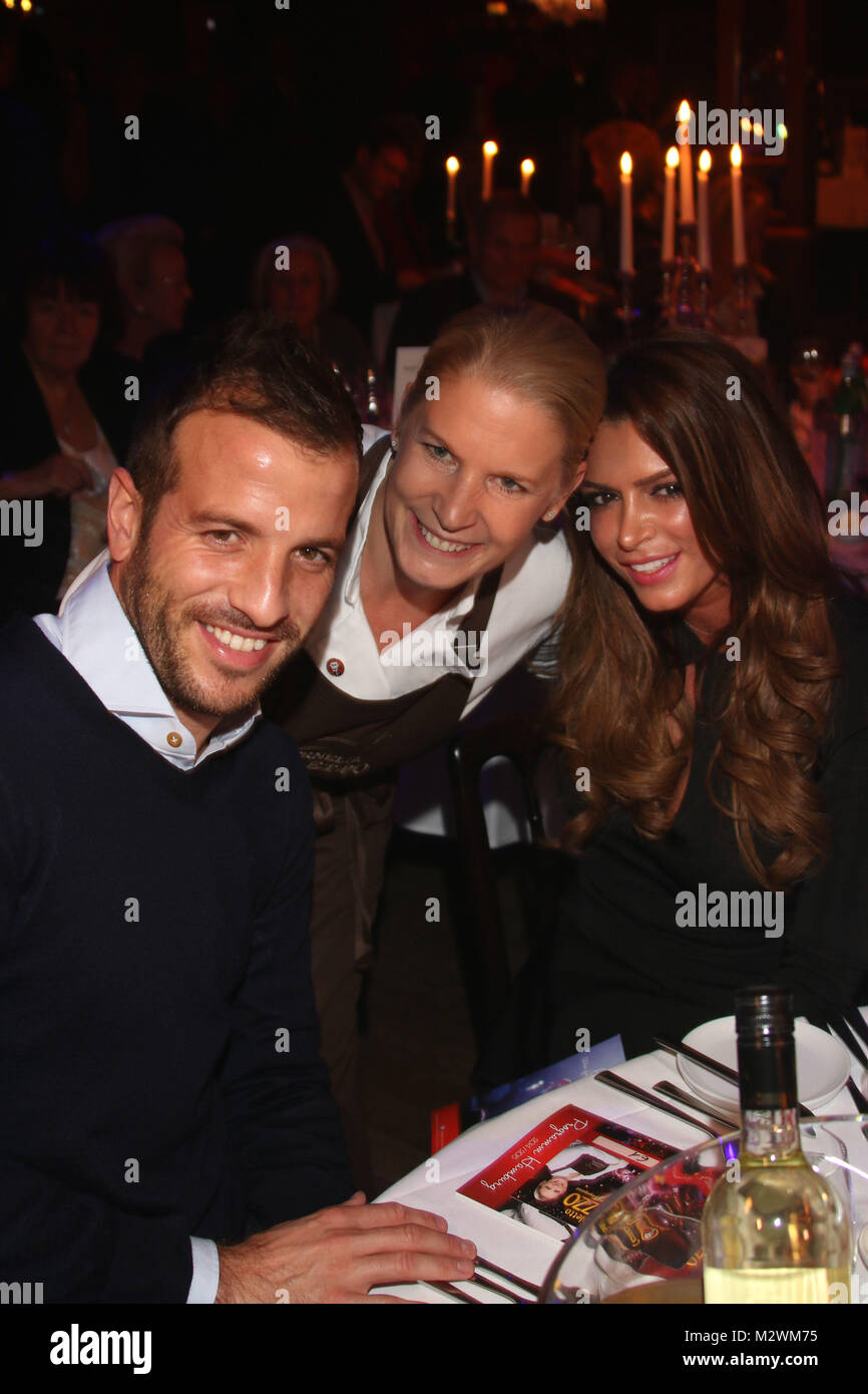 Rafael Van Der Vaart, Sabia Boulahrouz, Cornelia Poletto, Premiere