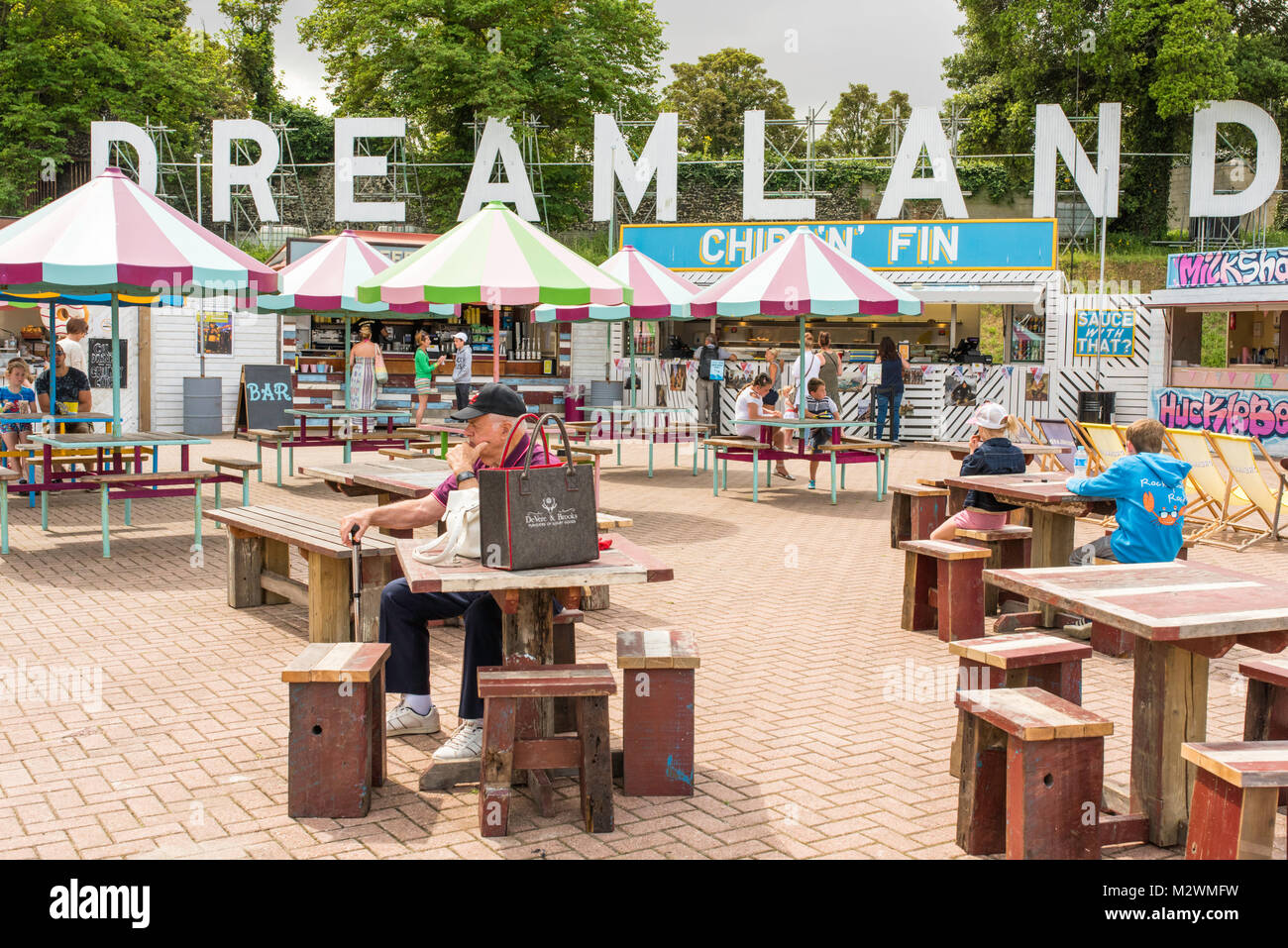 Regenerated Dreamland, the UK's original Pleasure Park, Margate, Kent