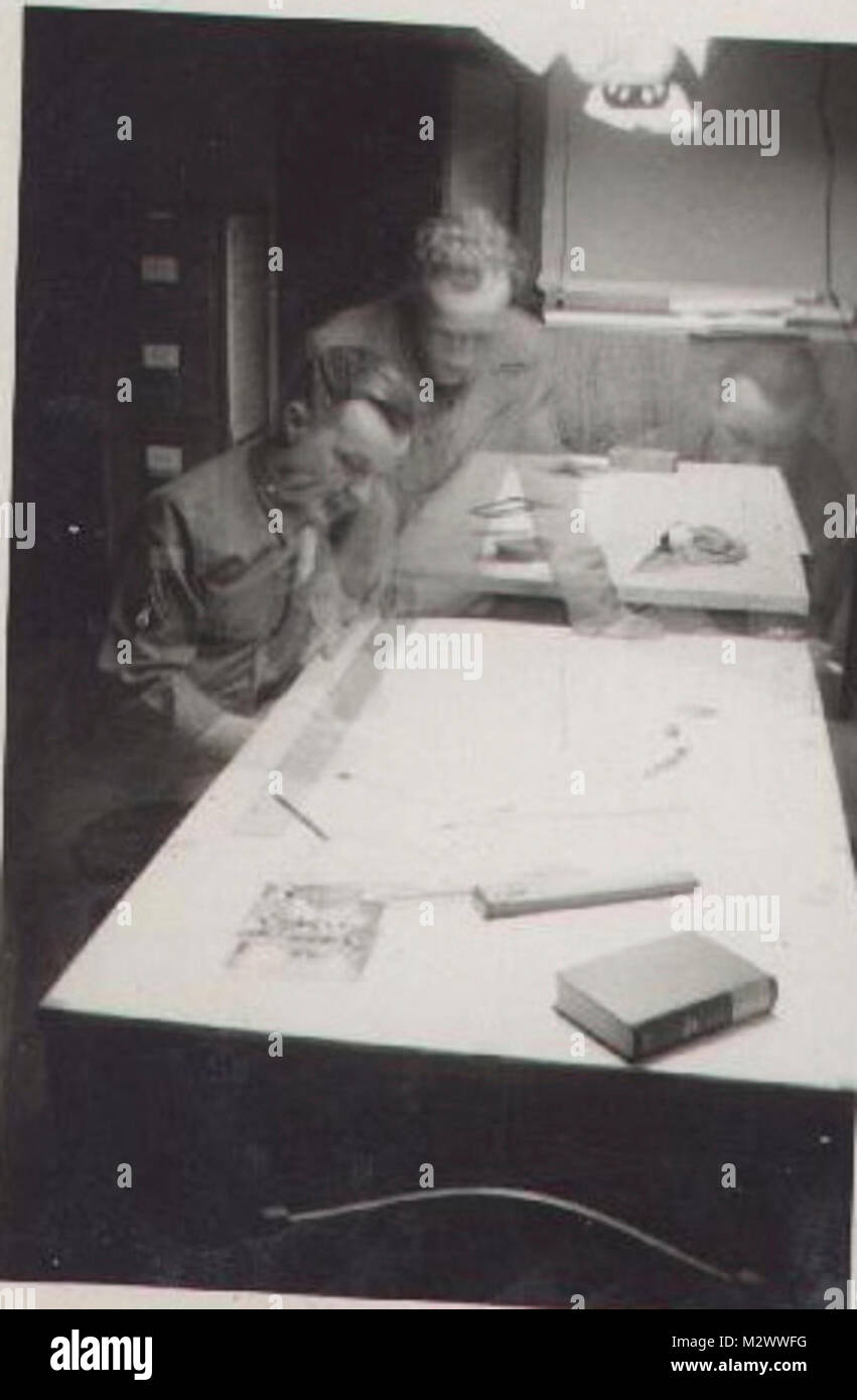 World War Two, black and white photo of soldiers in countryside Stock ...