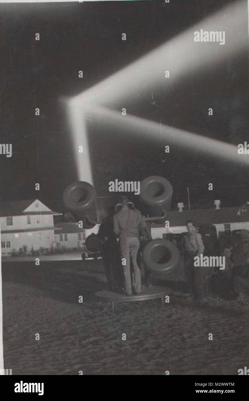 World War Two, black and white photo of soldiers in countryside Stock ...