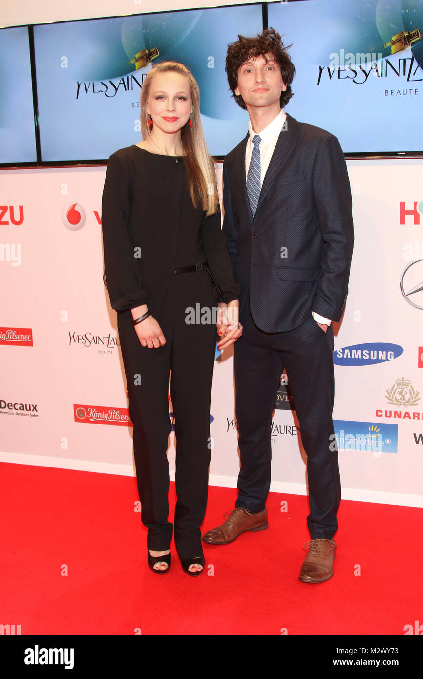 Petra Schmidt Schaller, Goldene Kamera 2015, Red Carpet, Messehallen Hamburg, 27.02.2015 Stock Photo