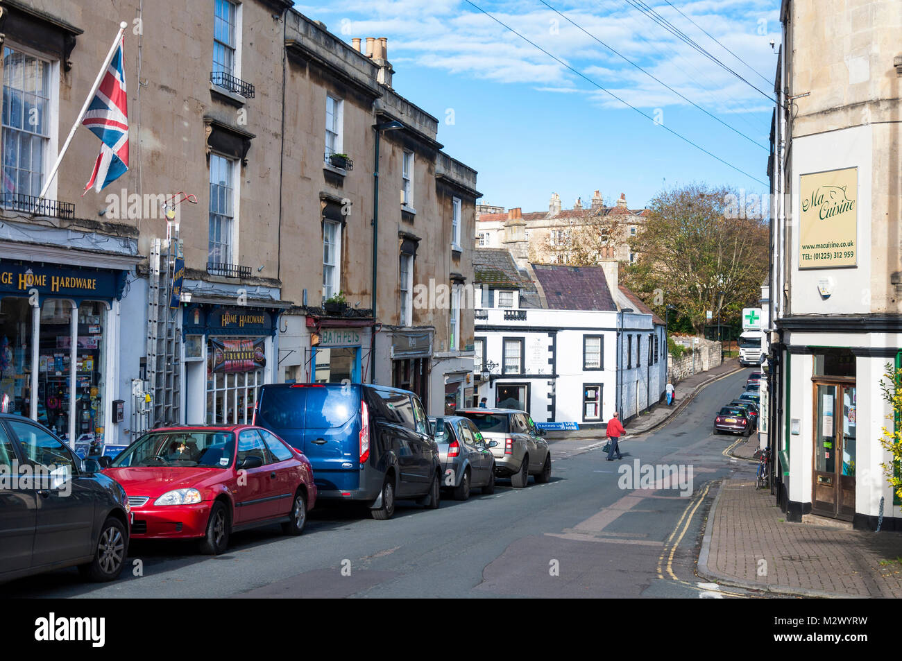Larkhall village near Bath, Somerset, England, UK Stock Photo Alamy
