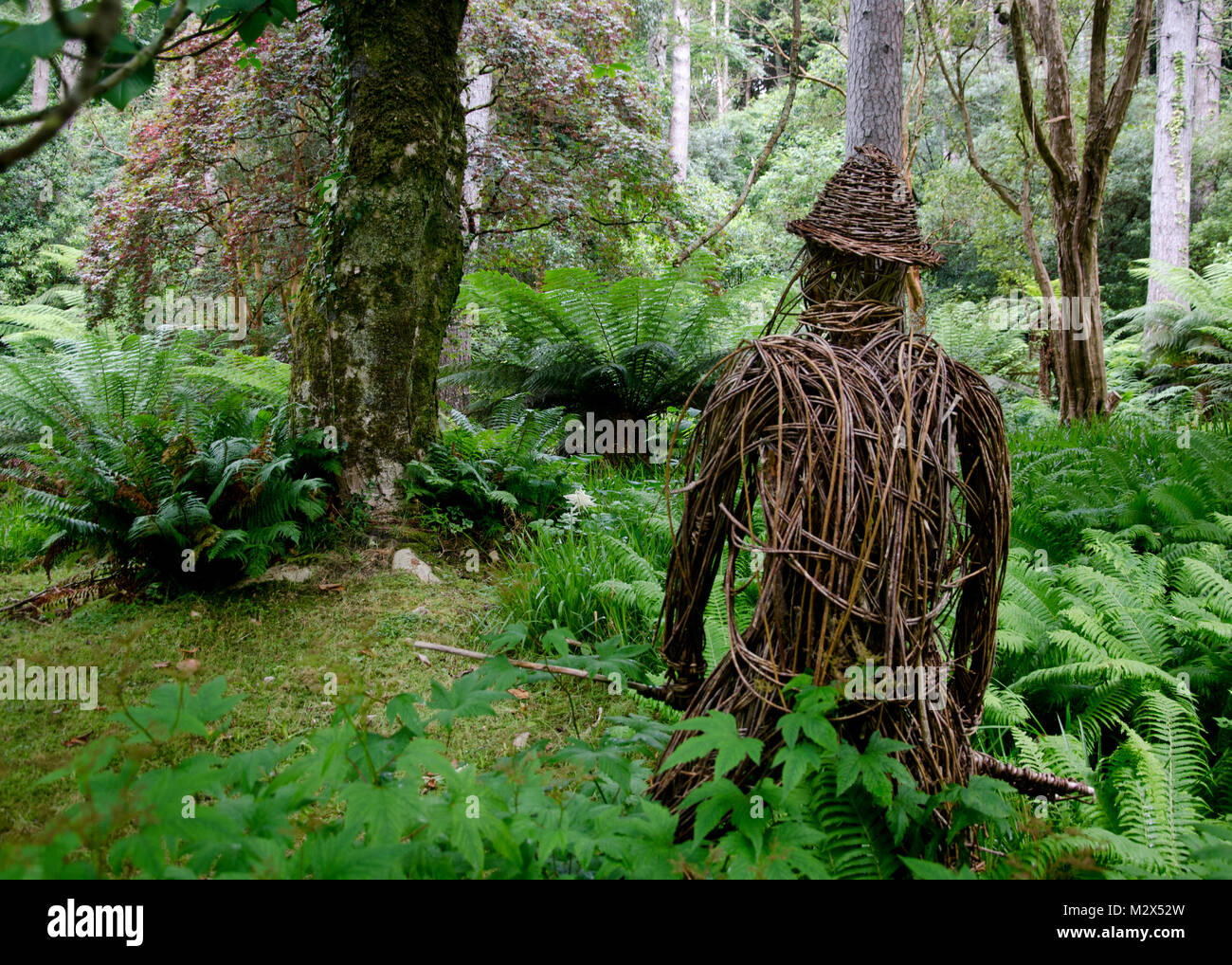 Inverewe Garden Sculpture Stock Photo