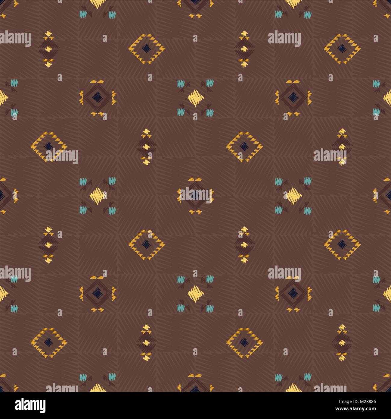 Geometric ethnic seamless pattern Stock Vector Image & Art - Alamy