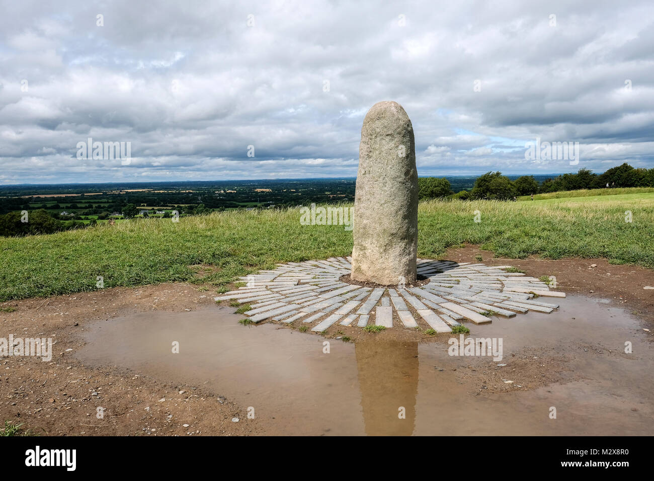 The Stone Of Destiny On Tara Hill Coronation Stone The Hill Of Tara 