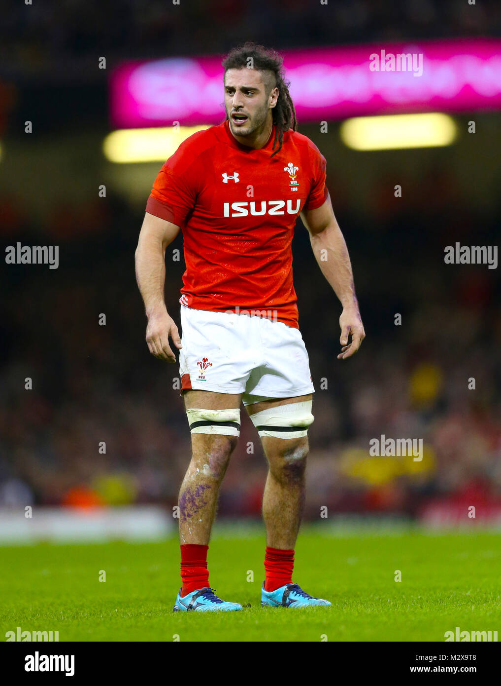 Josh Navidi, Wales Stock Photo Alamy