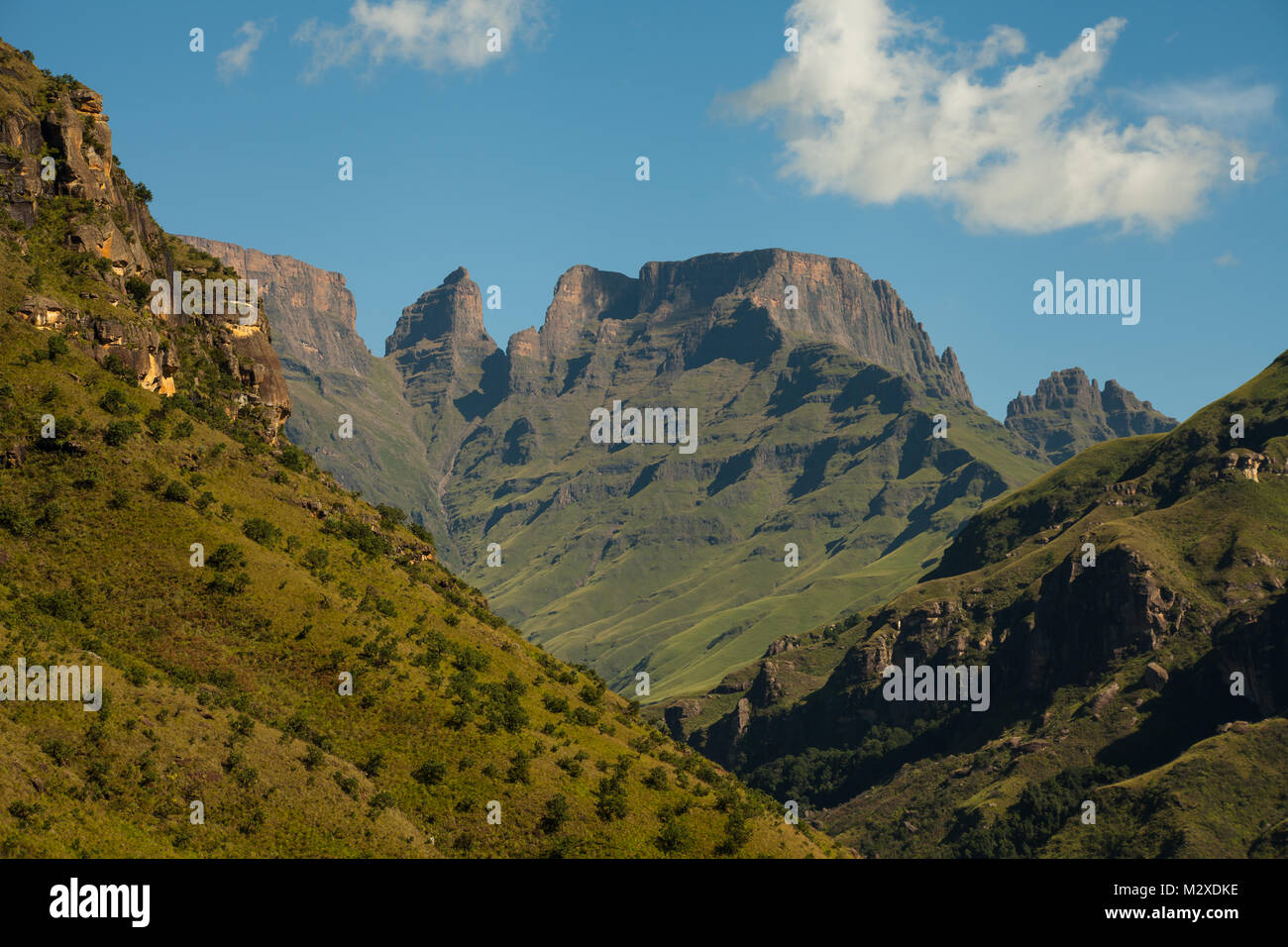 Drakensberg Landscape Stock Photo
