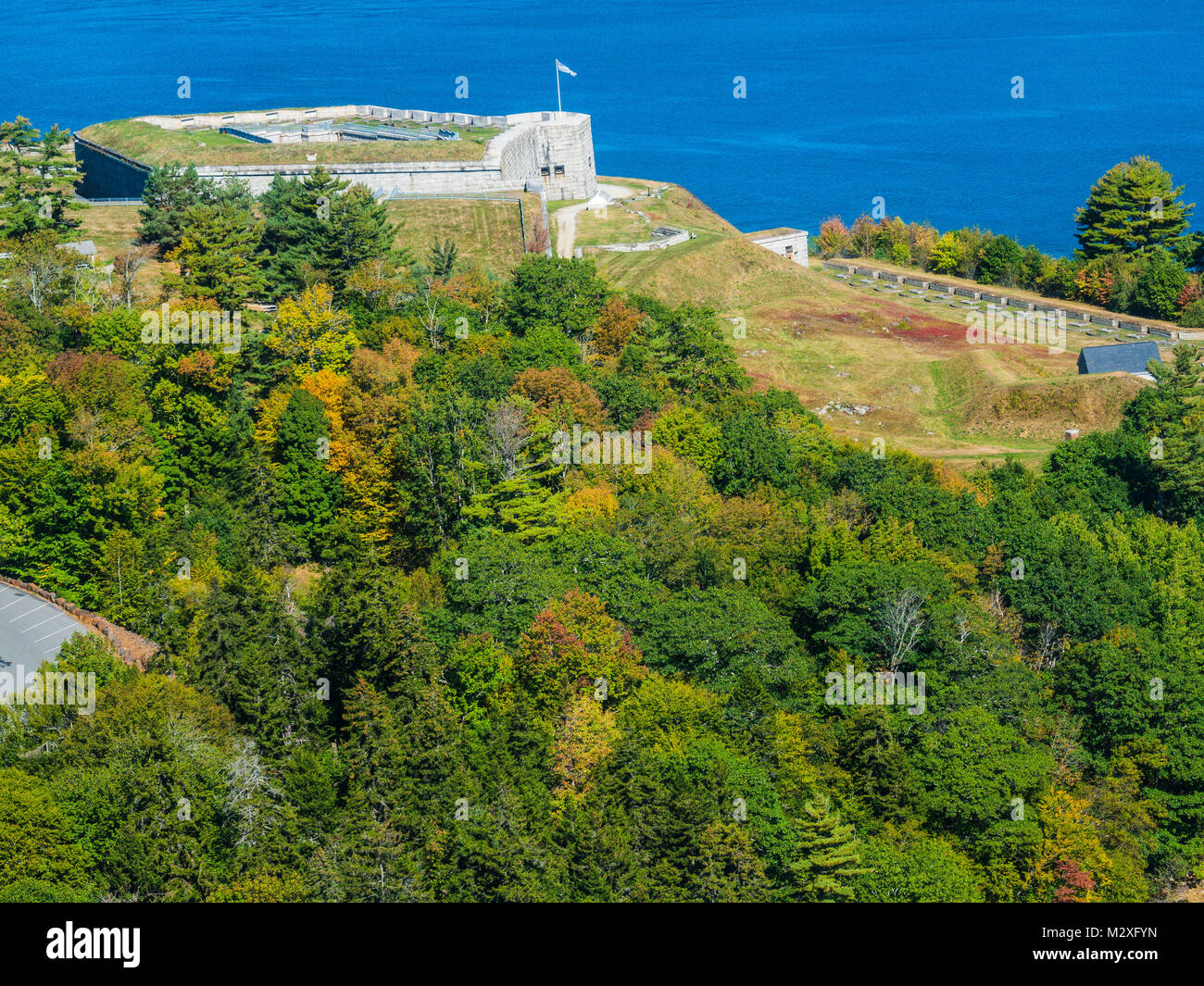 ft knox, maine Stock Photo Alamy