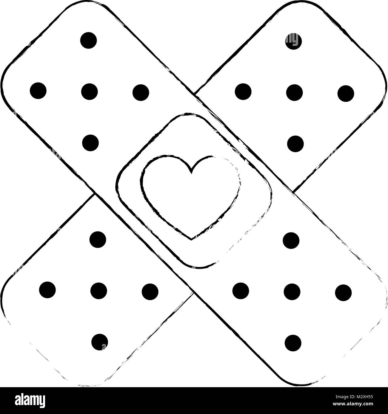 Plaster bandages Black and White Stock Photos & Images - Alamy